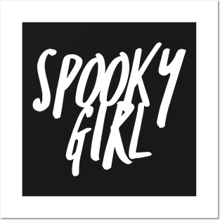 Spooky Girl Posters and Art